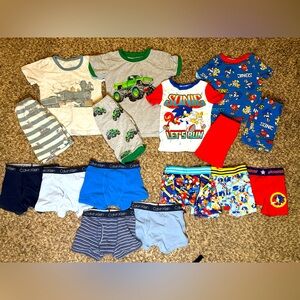 3t giant pj and boxer brief bundle!! Excellent condition! 16 pieces pieces total
